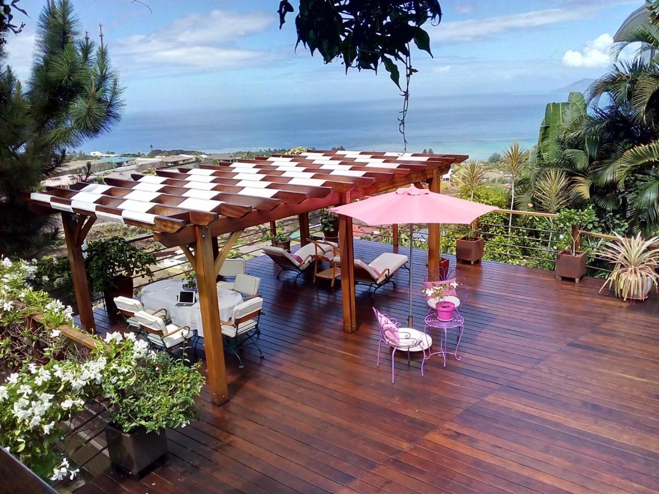 Fare Sunny Hotel Punaauia  ภายนอก รูปภาพ